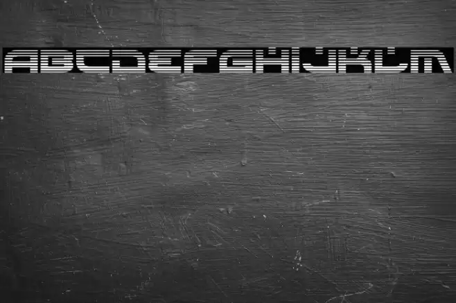 Battlefield Gradient Font examples