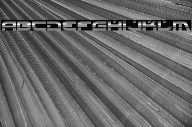 Battlefield Gradient Font examples