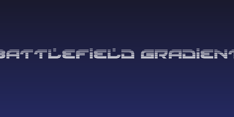 Battlefield Gradient Social Header