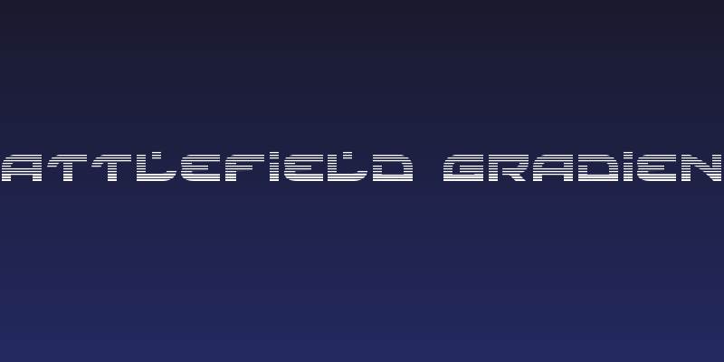 Battlefield Gradient Social Header