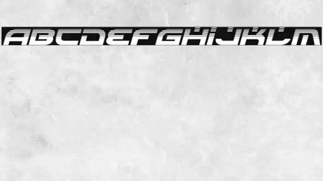 Battlefield Halftone Italic Font examples