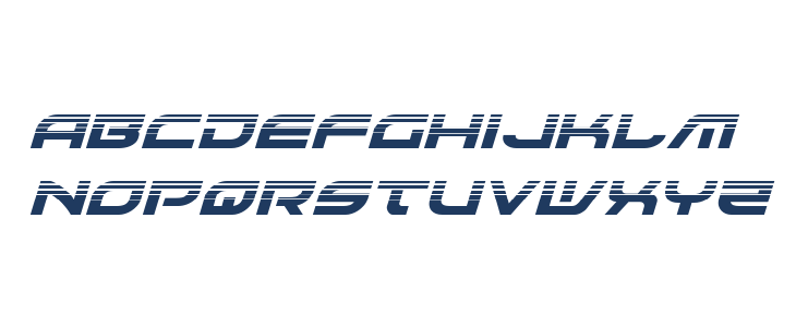 Battlefield Halftone Italic Lowercase