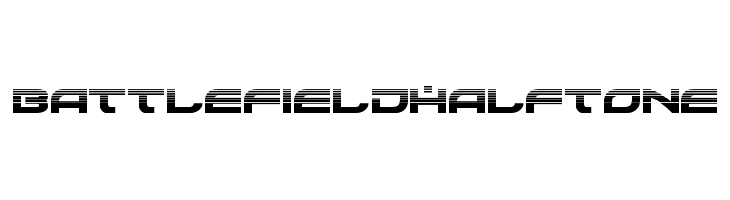 Battlefield Halftone  baixar fontes gratis