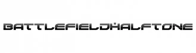 Battlefield Halftone  Скачать бесплатные шрифты