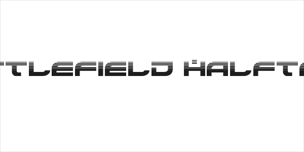 Battlefield Halftone Logo