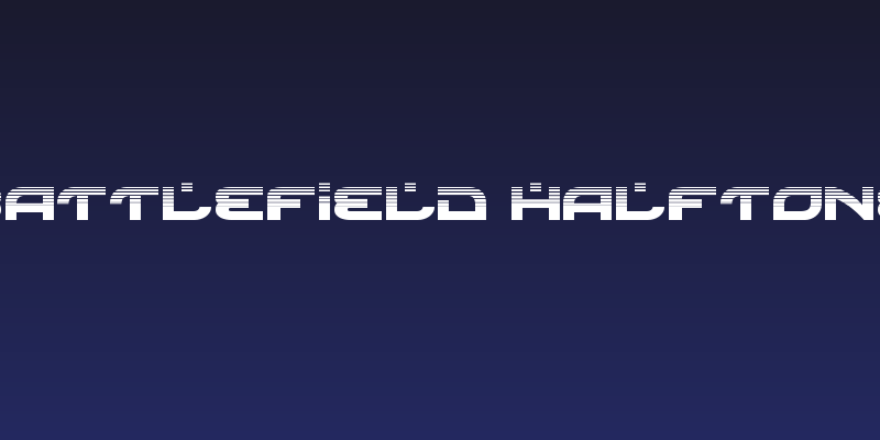 Battlefield Halftone Social Header