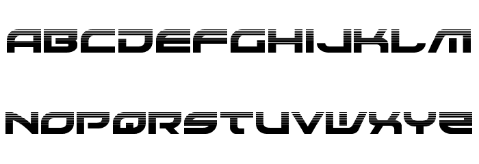 Battlefield Halftone Font LOWERCASE