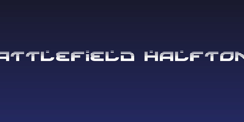 Battlefield Halftone Social Header