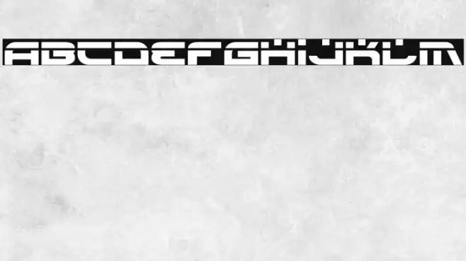 Battlefield Laser Font examples