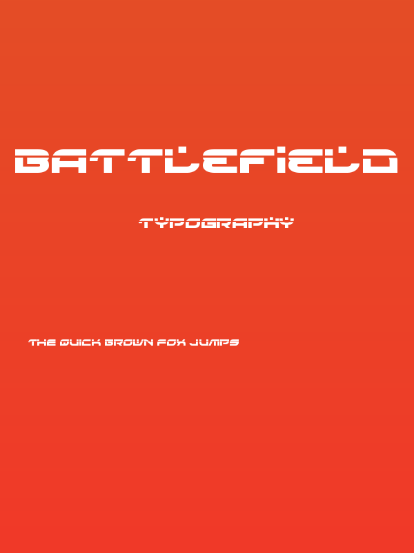 Battlefield Laser Poster