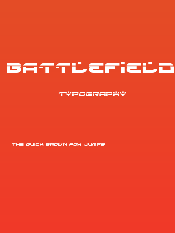 Battlefield Laser Poster