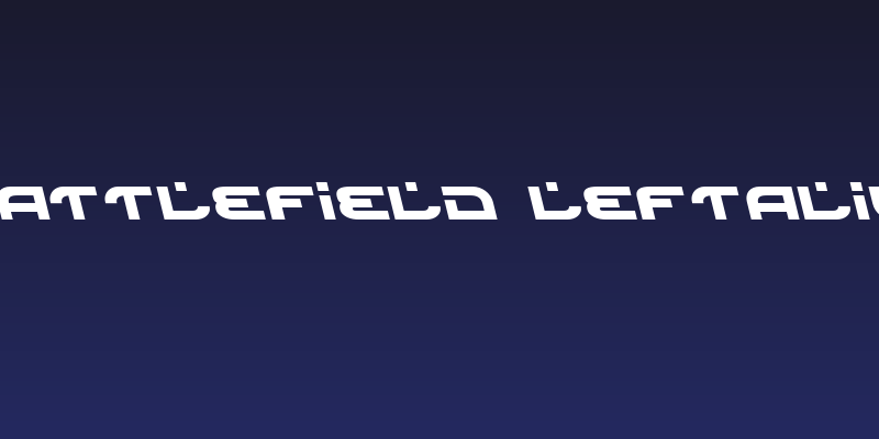 Battlefield Leftalic Social Header