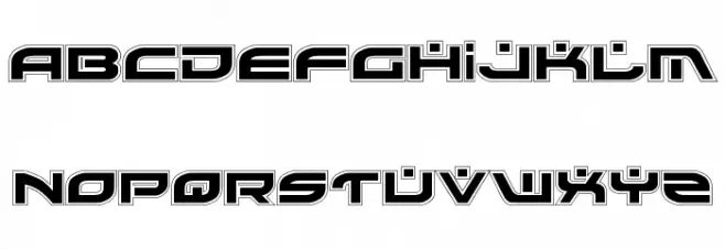 Battlefield Pro Schriftart Groß