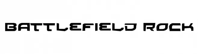 Battlefield Rock  Fuentes Gratis Descargar