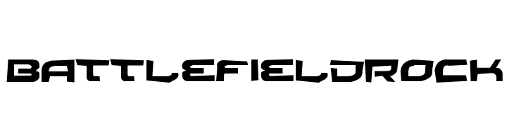Battlefield Rock  Frei Schriftart Herunterladen