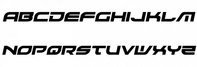 Battlefield Semi-Italic Fuentes MINÚSCULAS