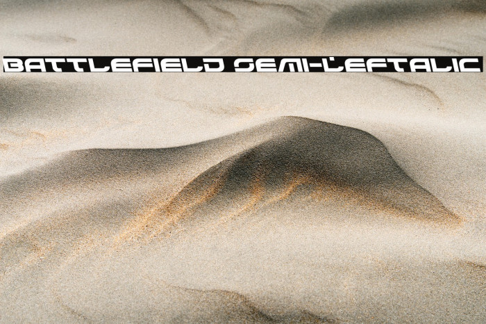 Battlefield Semi-Leftalic Example 1