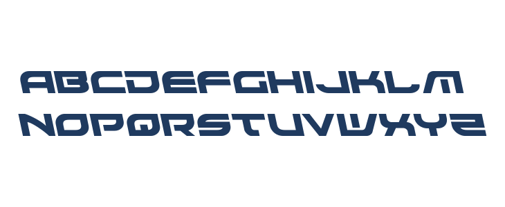 Battlefield Semi-Leftalic Lowercase