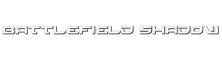 Battlefield Shadow  baixar fontes gratis