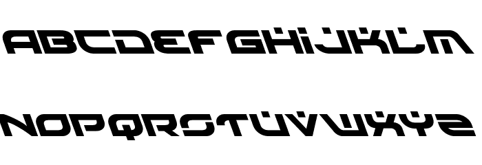 Battlefield Super-Leftalic لخطوط تنزيل الأحرف الكبيرة