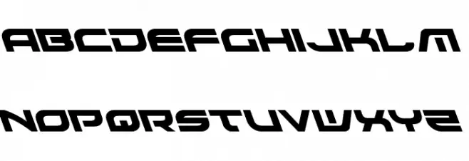 Battlefield Super-Leftalic Caratteri MINUSCOLO