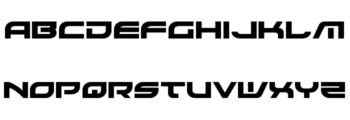 Battlefield Font LOWERCASE