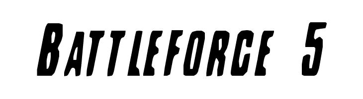Battleforce 5 Fonte