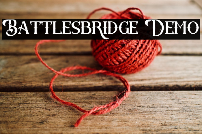 Battlesbridge Demo Example 1
