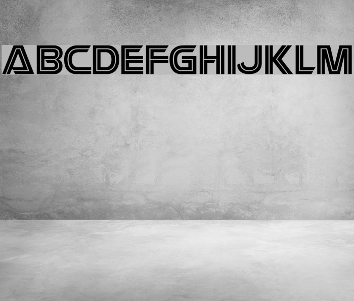 Battlestar Font examples