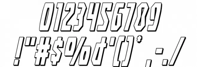 Battleworld 3D Italic