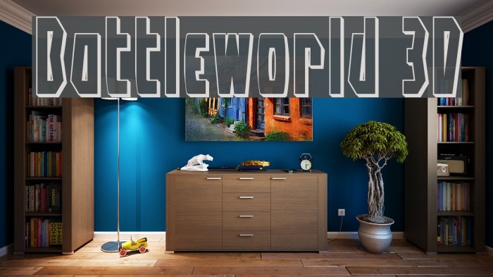 Battleworld 3D Font examples