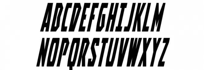 Battleworld Condensed Italic Fuentes MAYÚSCULAS