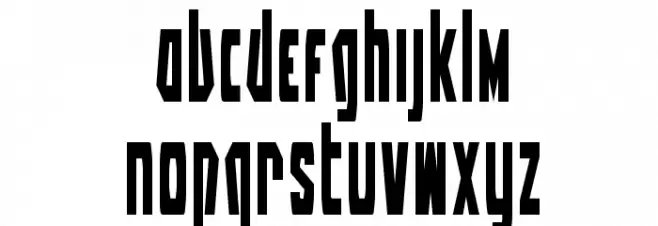 Battleworld Condensed Caratteri MINUSCOLO