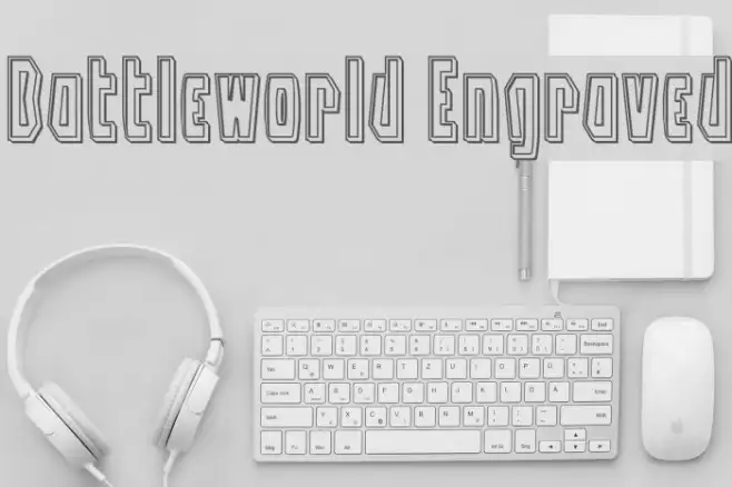 Battleworld Engraved Example 2
