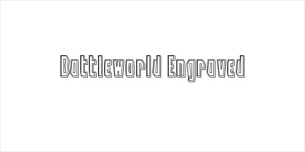 Battleworld Engraved Logo
