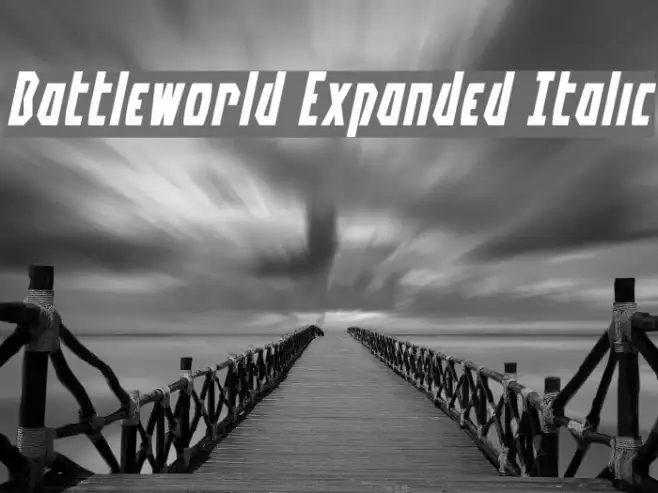 Battleworld Expanded Italic Example 2