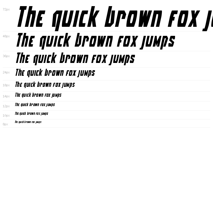 Battleworld Expanded Italic Waterfall