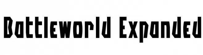 Battleworld Expanded  Frei Schriftart Herunterladen