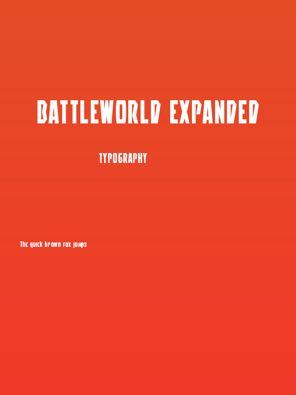 Battleworld Expanded Poster