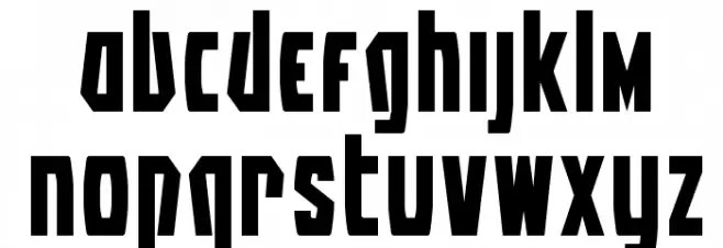 Battleworld Expanded 字体 小写
