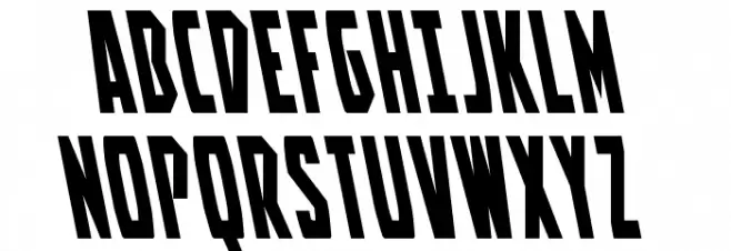 Battleworld Leftalic 字体 大写