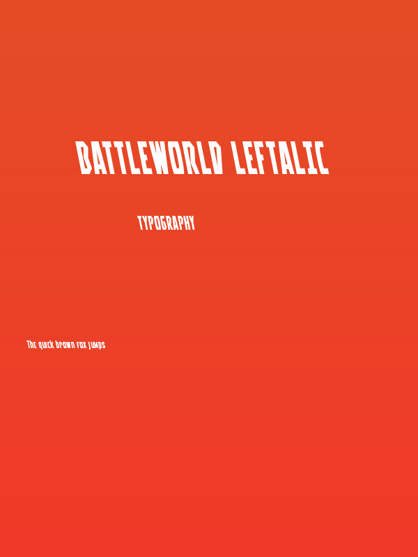 Battleworld Leftalic Poster