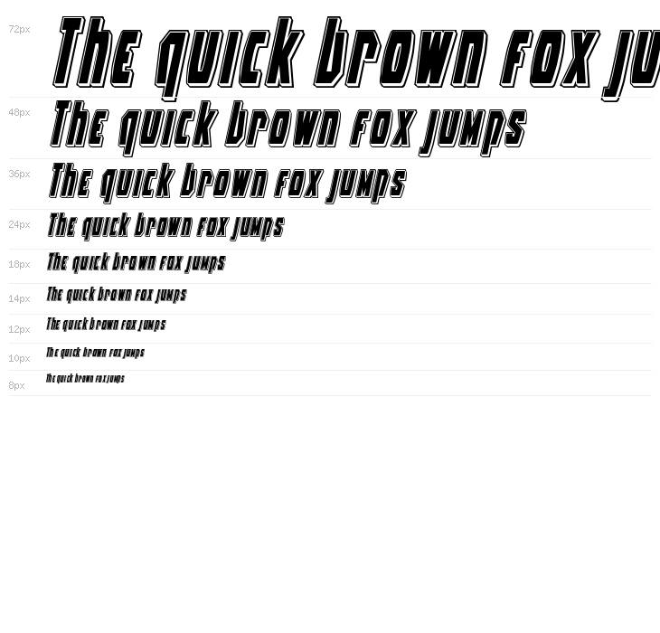 Battleworld Punch Italic Waterfall