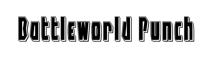 Battleworld Punch  font caratteri gratis