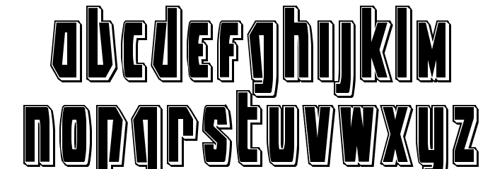 Battleworld Punch Font LOWERCASE