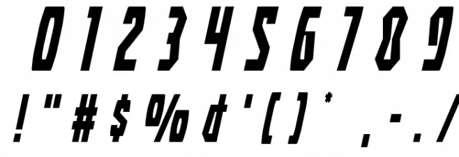 Battleworld Title Italic Font OTHER CHARS
