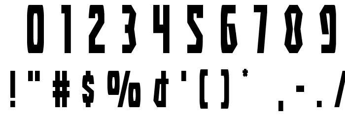 Battleworld Title Font OTHER CHARS