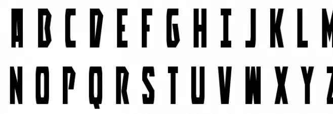 Battleworld Title Schriftart Groß