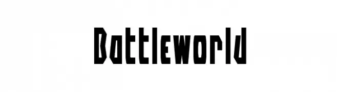 Battleworld  Frei Schriftart Herunterladen