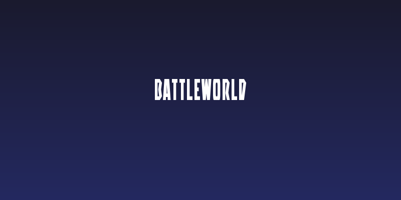 Battleworld Social Header
